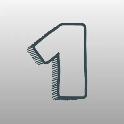 1000 мелочей, магазин хозтоваров, лого-визитка