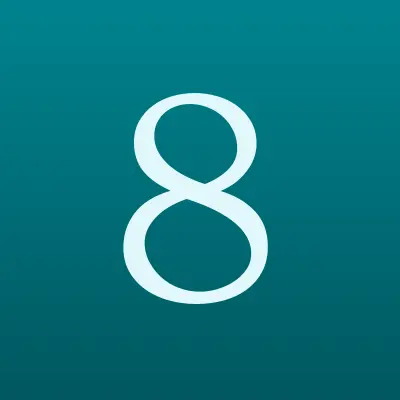 8 Степень, лого-визитка