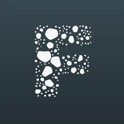 Фантик, сеть магазинов кондитерских изделий, лого-визитка