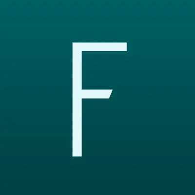 Flores, салон цветов и подарков, лого-визитка