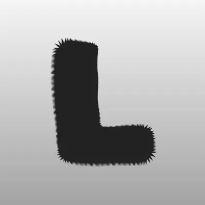 LЁD, ночной клуб, лого-визитка