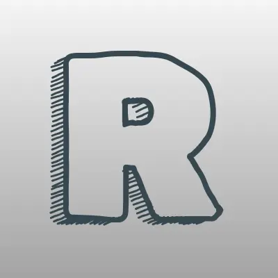 РосЦветТорг, сеть цветочных баз, лого-визитка