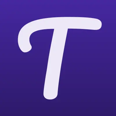 Танюша, салон красоты, лого-визитка
